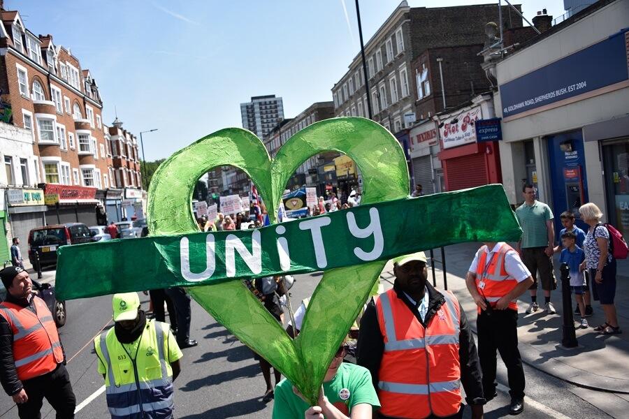 Between 2017 and 2019, H&F held an annual Unity Day event and march to celebrate the borough's diversity.