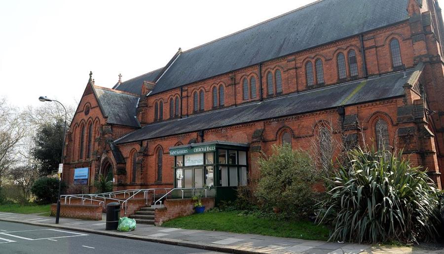 The Upper Room's base at St Saviour’s in Cobbold Road, Shepherds Bush