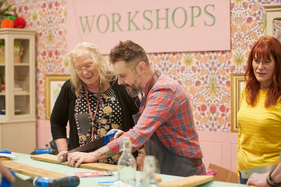 This year's workshops will have a creative spring theme and include sessions on wreath making, upcycling, home decor and wine tasting.