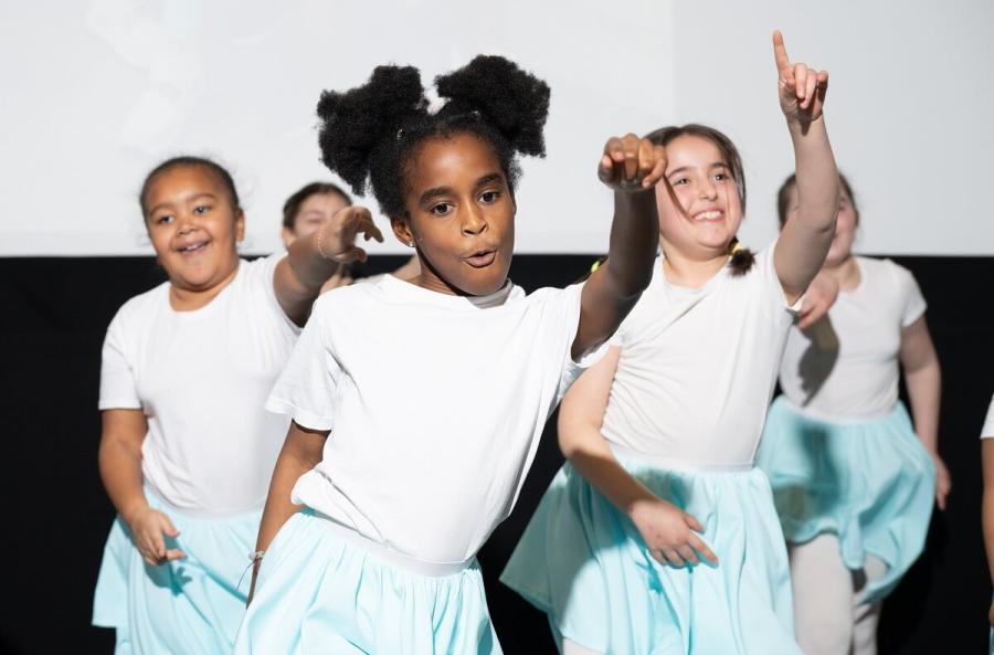 Pupils from St Thomas of Canterbury Catholic Primary School (SW6) paid tribute to the women in their lives with a lively dance performance