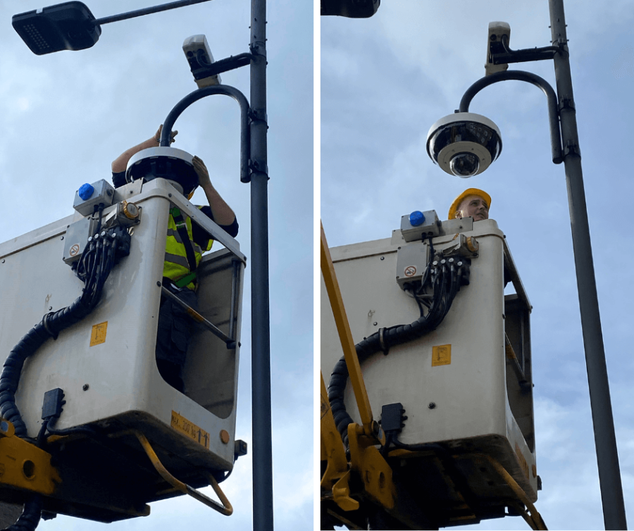 CCTV upgrade works in Shepherds Bush