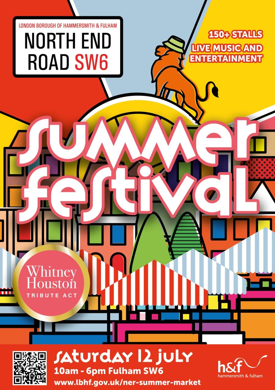 Nortnh End Road Summer Festival poster