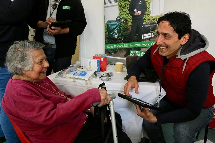 Visitors can tuck into a free lunch and refreshments while getting advice
