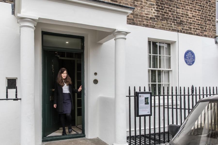 Emery Walker's House at 7 Hammersmith Terrace, W6