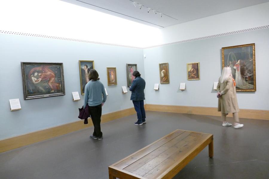 Fifty-two artworks of Cecil French's collection, some rarely seen before, are on show at the gallery