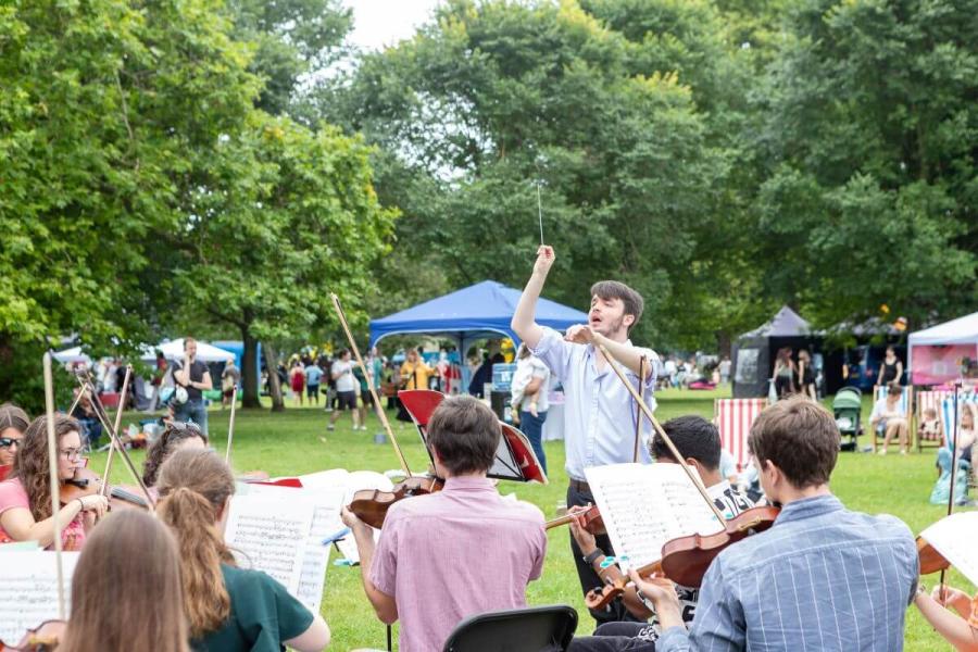 Orchestra at CommUNITY Day 2024