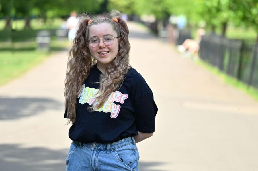 Local student Sophie Allwright volunteers for H&F's Summer in the City programme