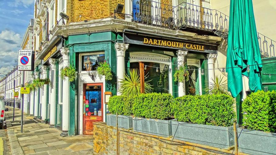 Hammersmith staple the Dartmouth Castle, W6