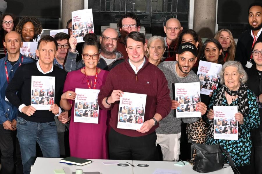Digital Accessibility Group with H&F residents, councillors and representatives of the voluntary and community sector