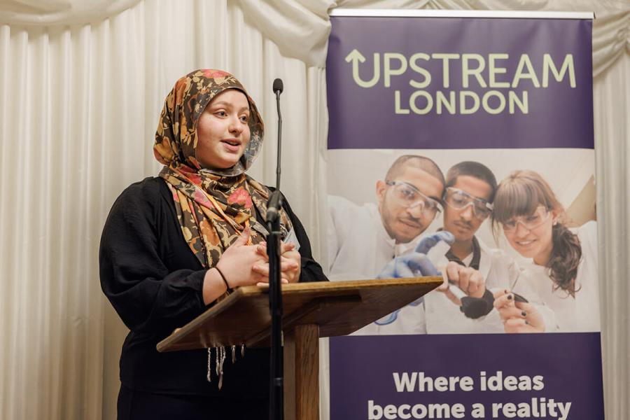 Maryam - Fulham Cross Girls Academy student and Startup Sherpas programme participant