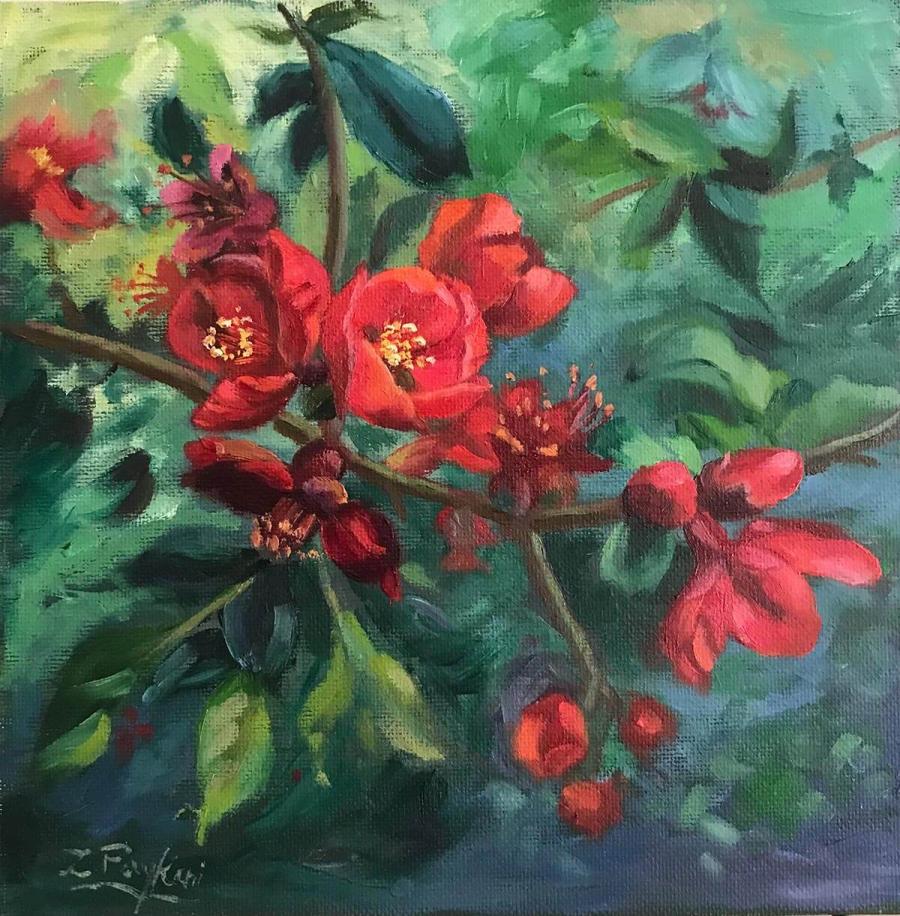 Flowers by Zohreh Paykani