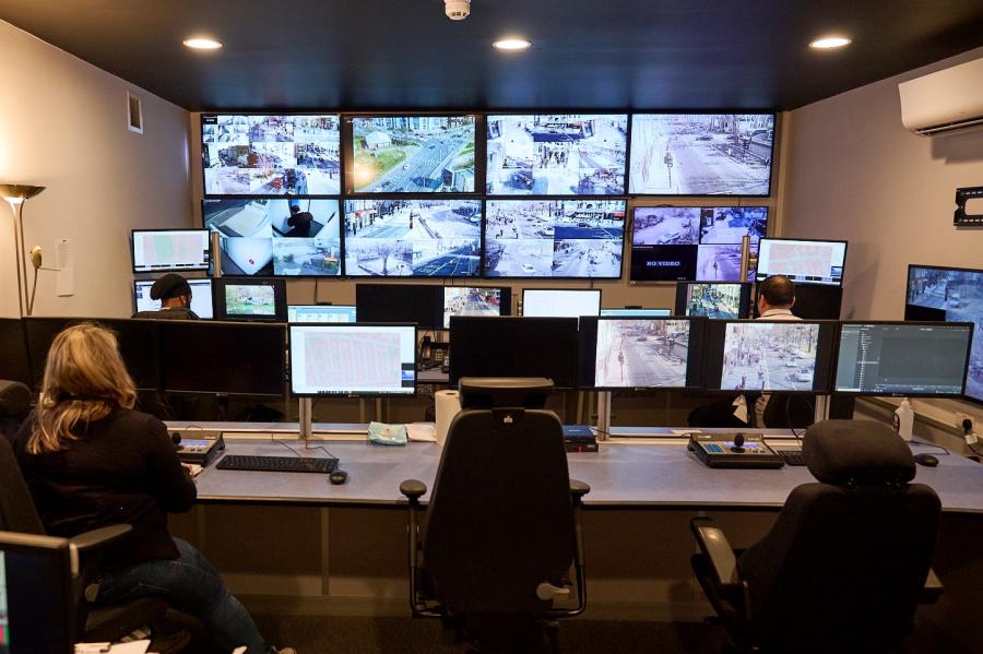 H&F's CCTV control room