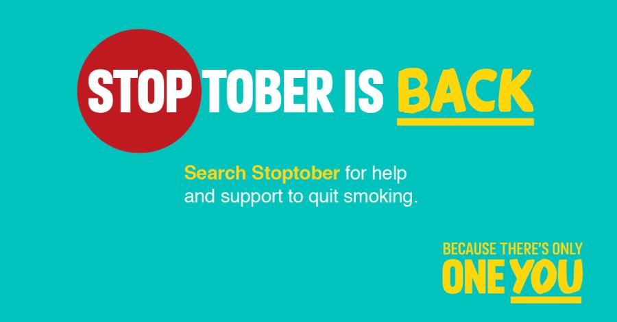 Stoptober is back - search Stoptober for help and support to quit smoking.